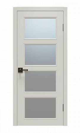 Щитовая дверь Афтора М6 ПВХ остекленная Щитовая дверь Афтора М6 ПВХ остекленная