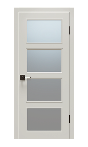 Щитовая дверь Афтора М6 ПВХ остекленная Щитовая дверь Афтора М6 ПВХ остекленная